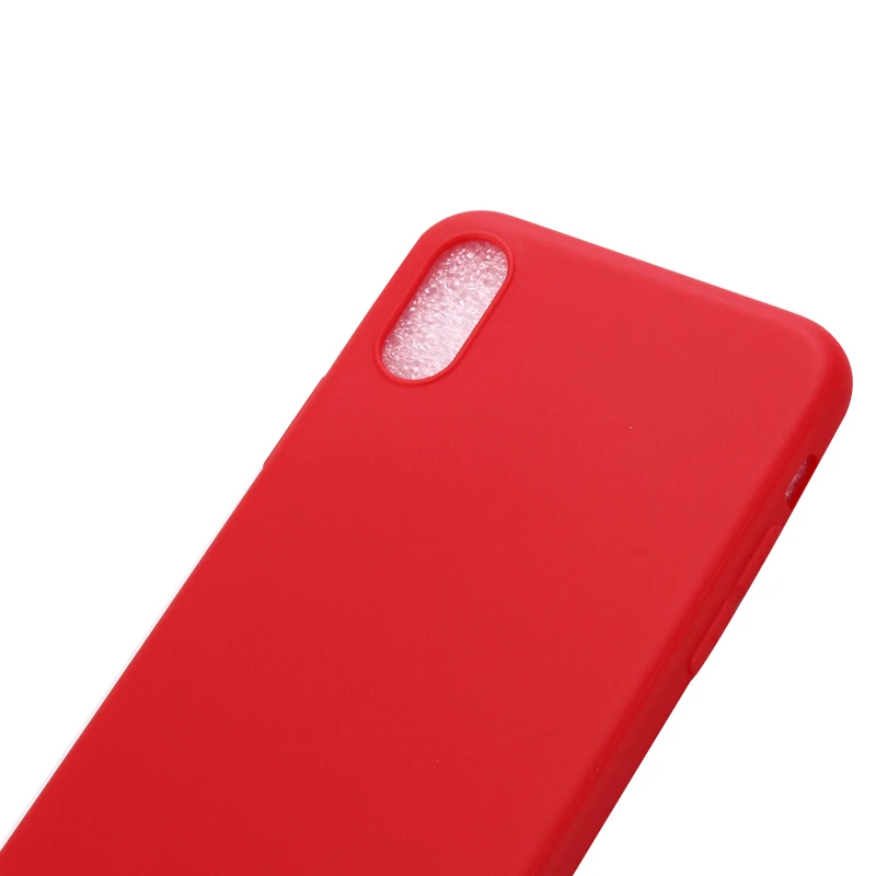 Новое поступление чехол для iPhone X! Ультратонкий яркие цвета мягкий силиконовый из