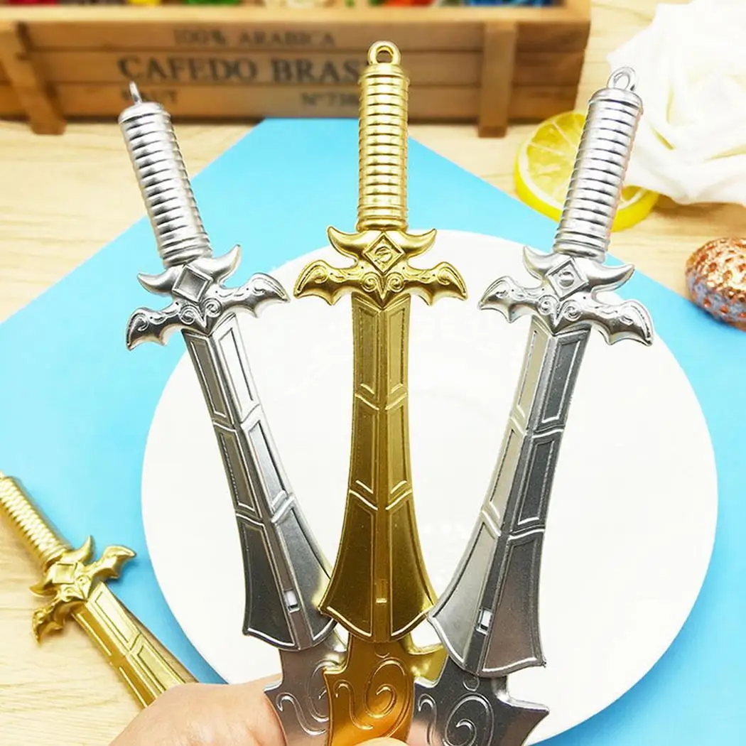 Мода Мультфильм Broadsword Форма гелевая ручка 8 г дома школы офиса и т. д. дом Школа