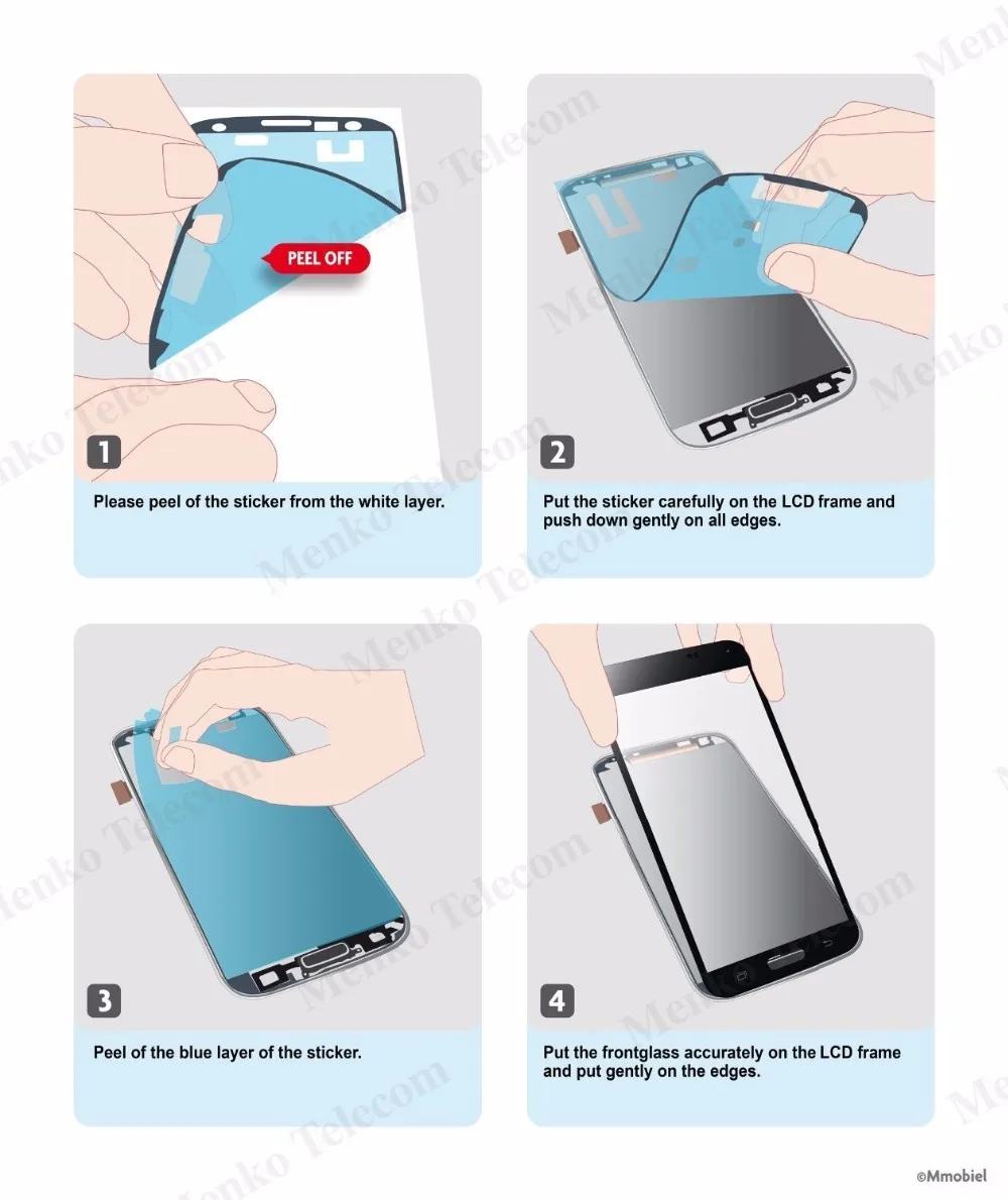 Сменный Набор для iPhone 6 6S черный белый ЖК-дисплей сенсорный экран 12 шт. включая