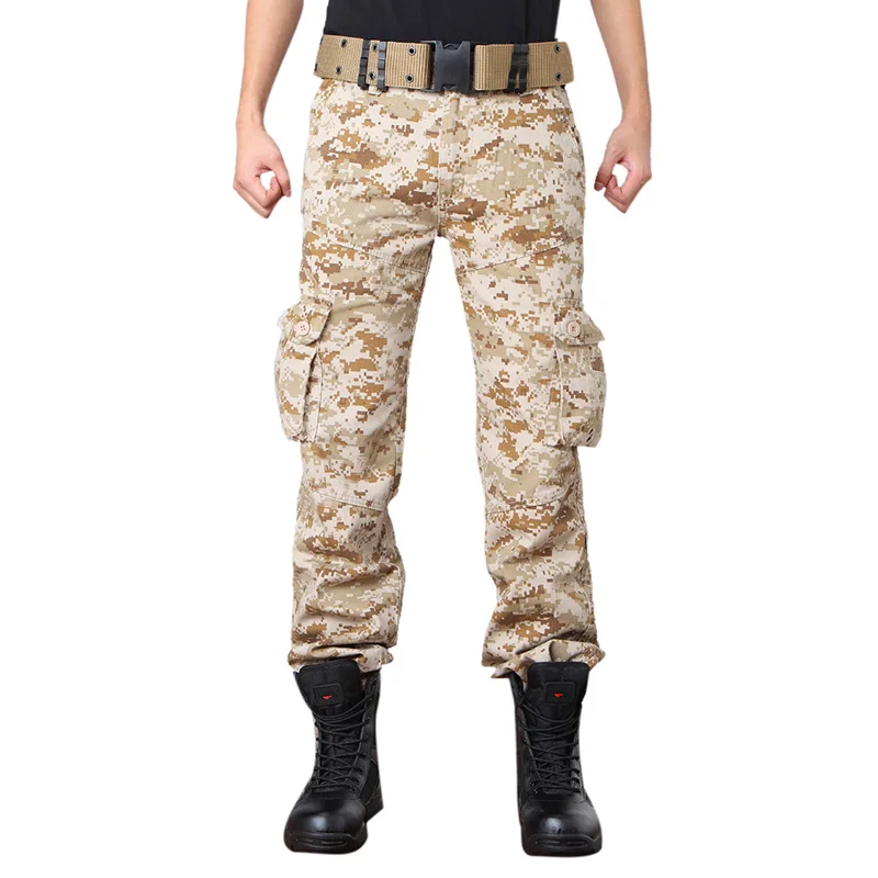 LILL | Военные тактические брюки из чистого хлопка 2017 весенние мужские в армейском