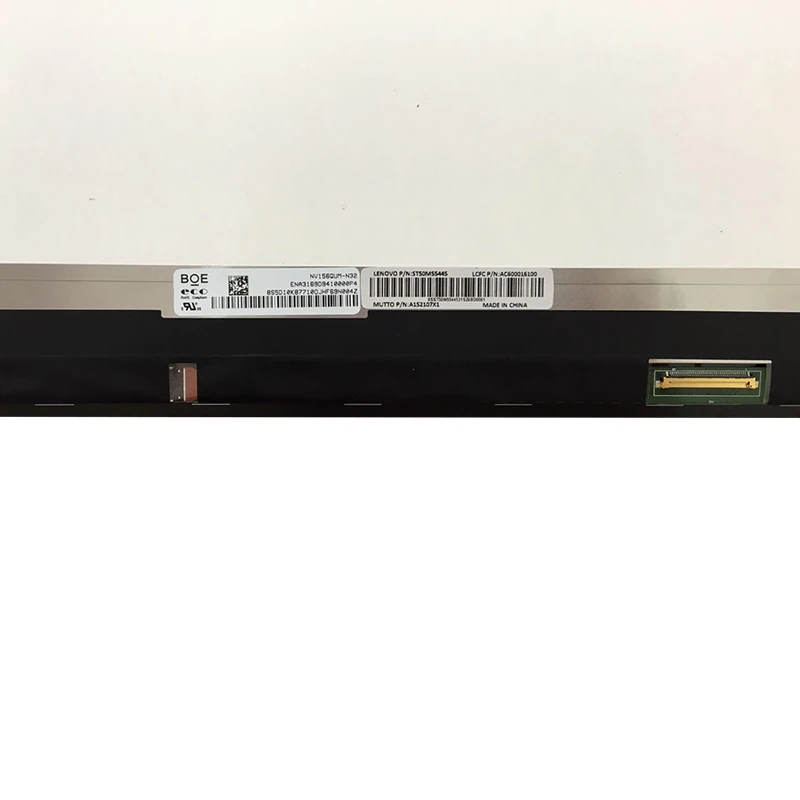 MEIHOU For Lenovo 720-15 LCD Screen Assembly N156QUM-M32 PN:ST50M5544S LCFC P/N:AC600016100 MUTTO P/N:A152107X1 | Компьютеры и офис