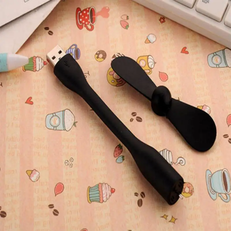 Usb Портативный Мощность небольшой Ventilateur Usb вентилятор небольшой светильник компьютер зарядки Бао Android 2-в-1 для мобильного телефона Usb вентилятор
