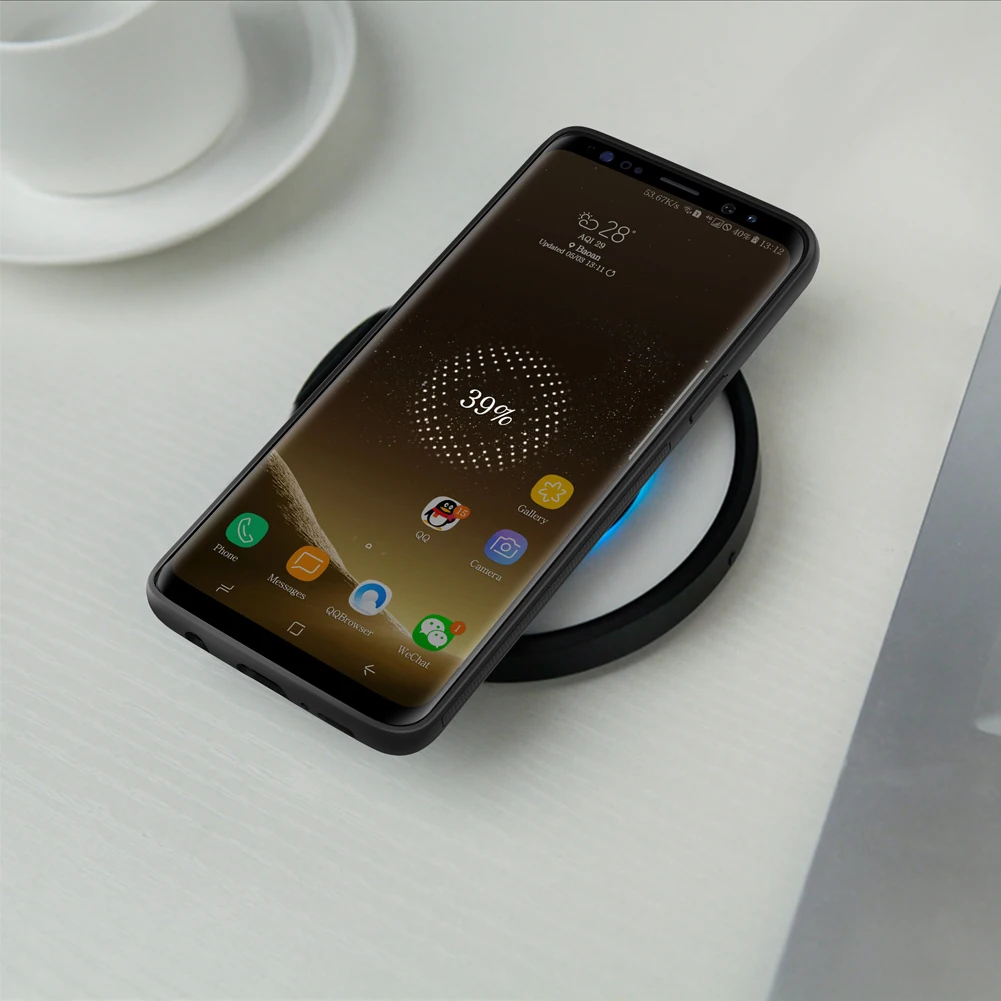 Чехол Nillkin для Samsung Galaxy S9 Plus волшебный QI чехол беспроводного зарядного приемника
