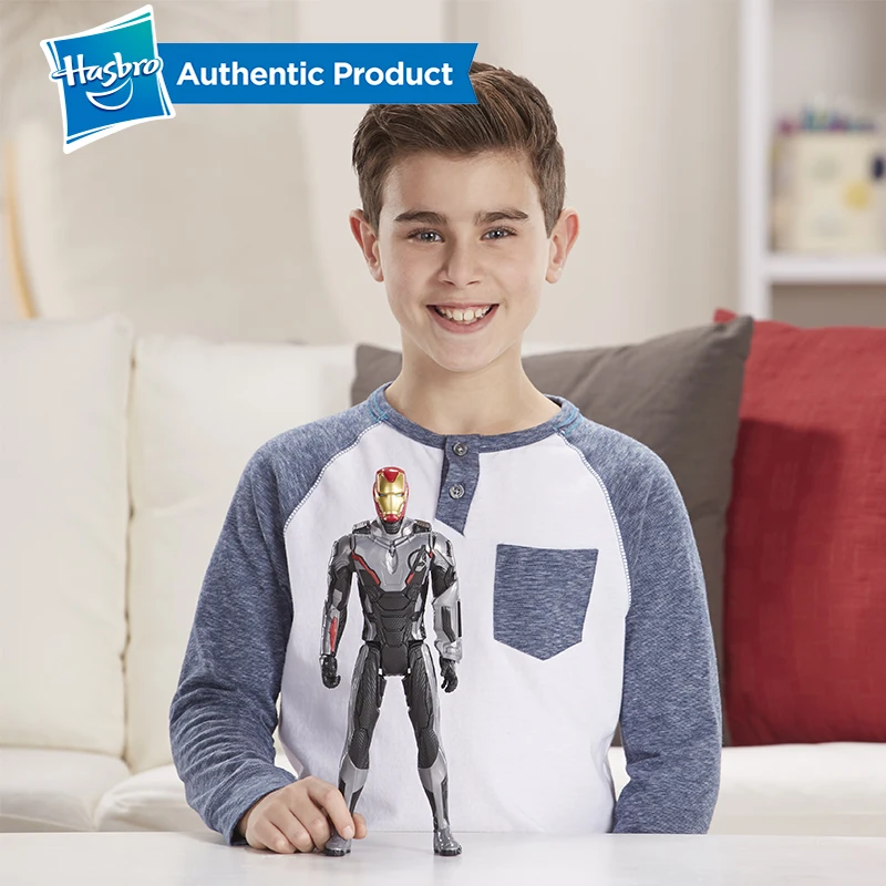 Hasbro Marvel Мстители 12 дюймов эндшпиль Titan Hero power FX Капитан Америка Железный человек Человек-муравей Капитан Marvel детская игрушка подарок