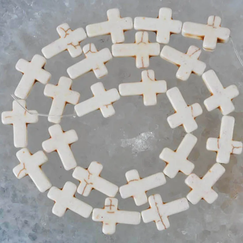 Белые свободные бусины Howlite 12x16 мм перекрестная нить 15 5 дюйма ювелирные изделия