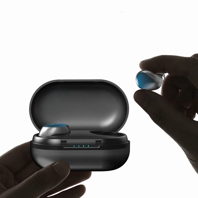 TWS Bluetooth 5 0 наушники с сенсорным управлением беспроводные зарядным устройством