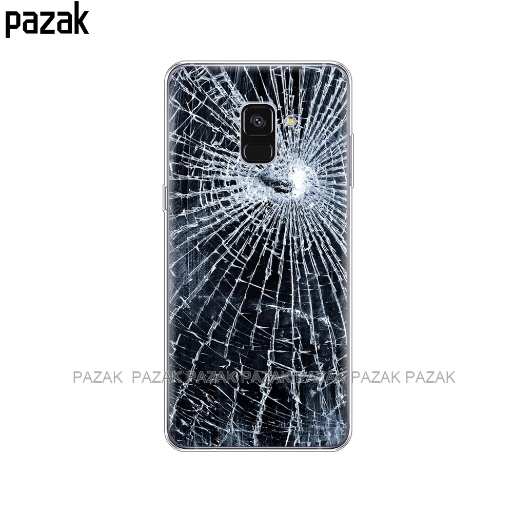 Силиконовый чехол для телефона samsung Galaxy A8 A530 A530F, силиконовый чехол для samsung A8 Plus A730 A730F, прозрачный чехол s - Цвет: 34275