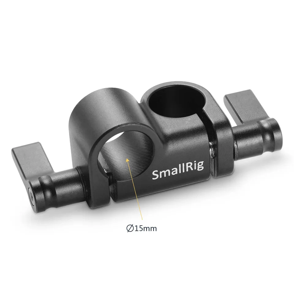 SmallRig 15 мм стержневой зажим 90 градусов для видеокамеры сделай сам рельсовый Rigs