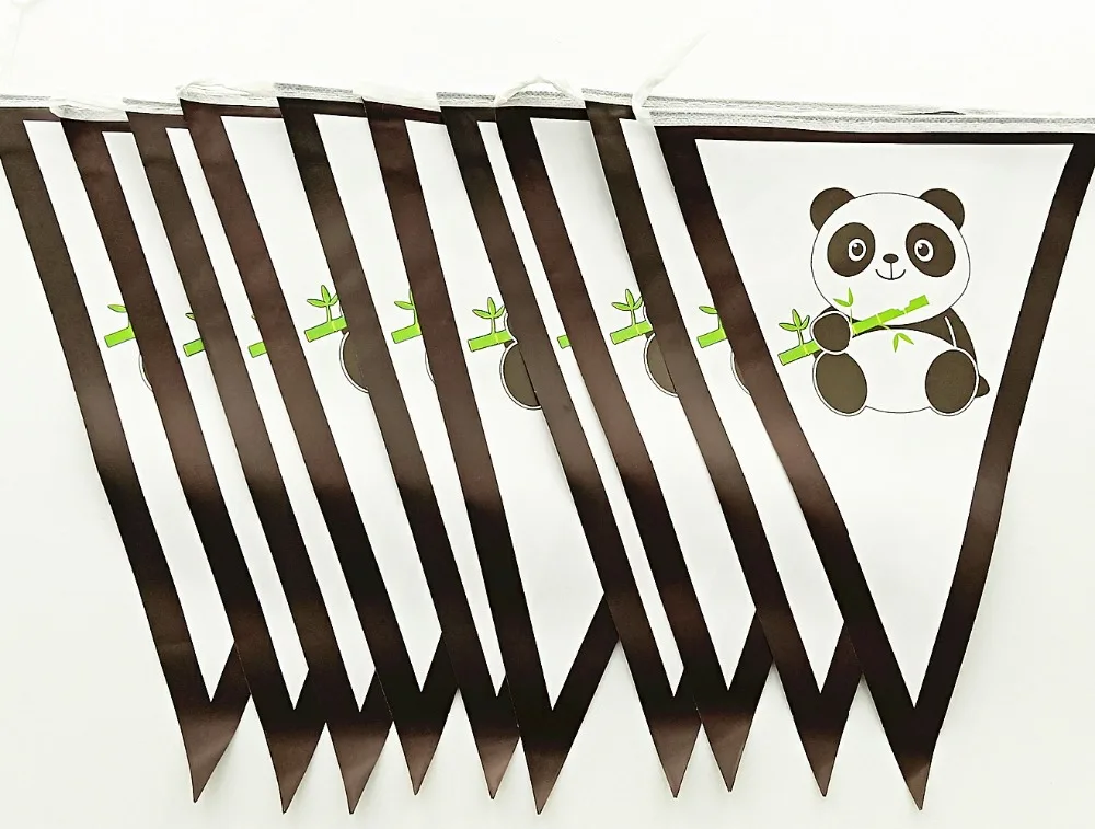 Набор посуды для детей с милой пандой 20 человек днем рождения маленьких