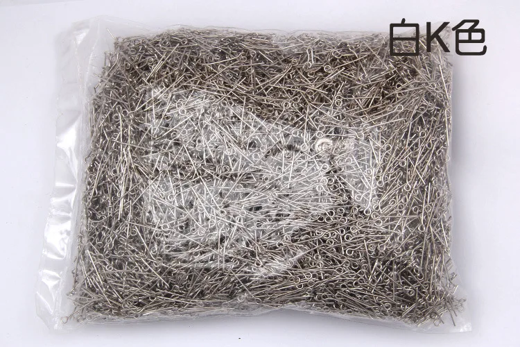 9 образные белые к/черные/бронзовые/золотые шпильки с головкой 1000 шт. 18 40 мм