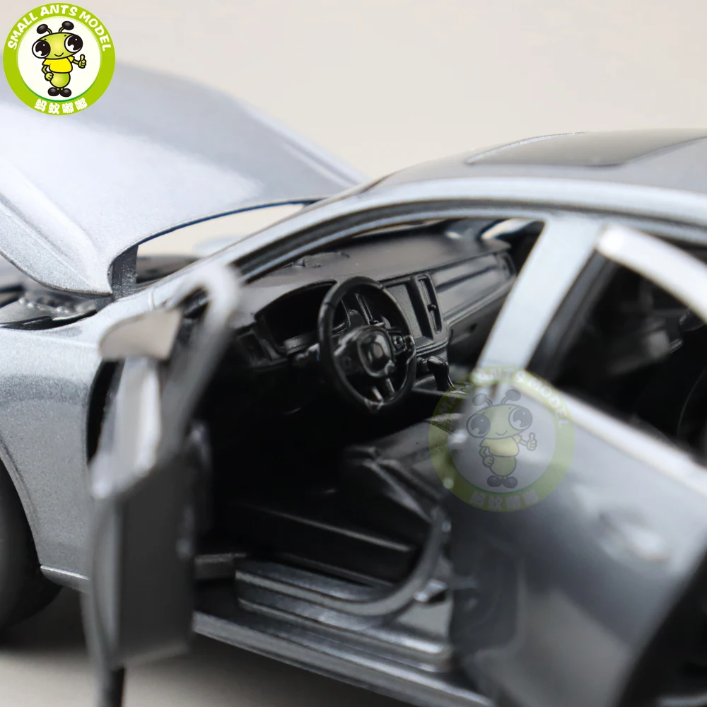 1/32 JACKIEKIM Volvo S90 литая модель автомобиля игрушки для детей Подарки для мальчиков девочек звуковое освещение