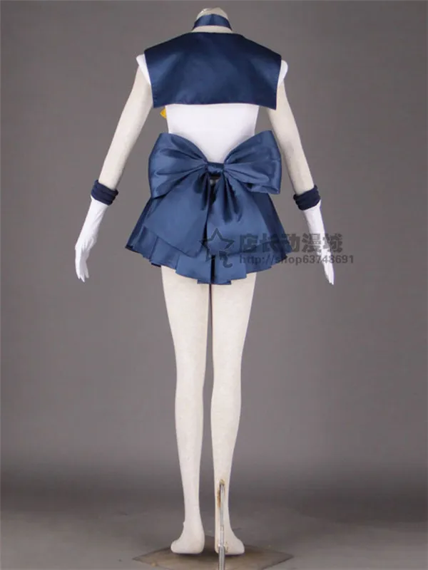 

Cosplay Costume Anime Sailor Moon Sailor Uranus Tenoh Haruka uniform Japanese halloween dress+necklace+bowknot+gloves+head band