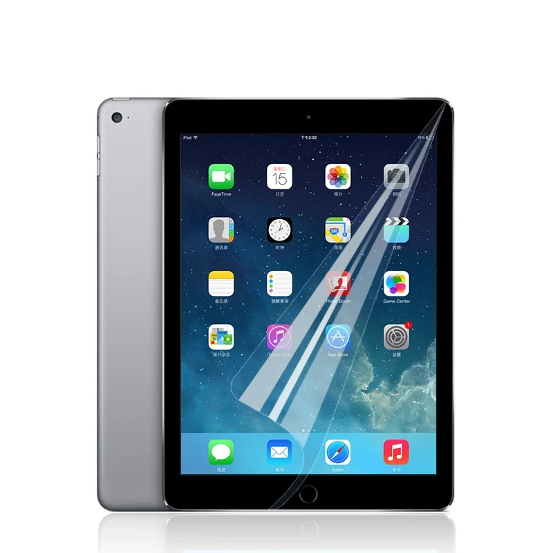 2 шт. защитная пленка для планшета Apple iPad 6 Air Защитная переднего ЖК экрана 1 Ipad 5