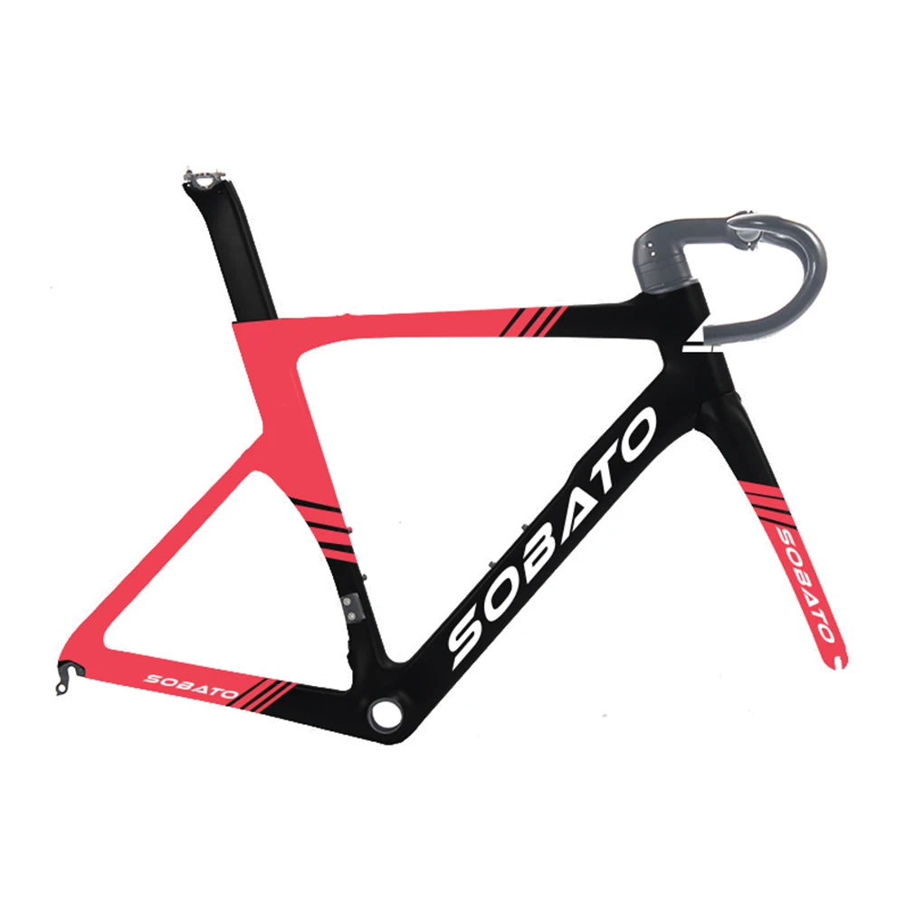 Рама для велосипеда Sobatobike из углеродного волокна рама Хамелеона цветная Bicicleta