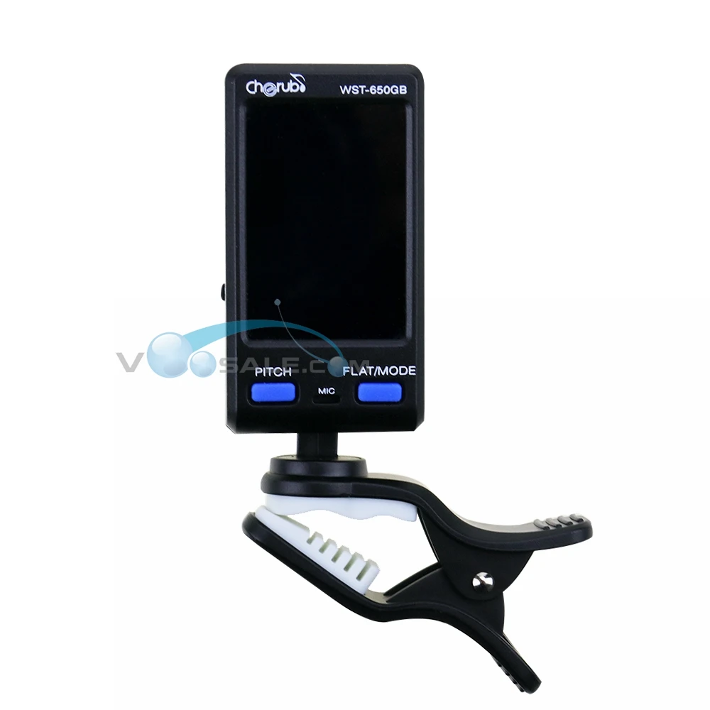 Cherub WST-650GB гитарный и бас-тюнер с ЖК-дисплеем для бас-гитары аксессуары гитары