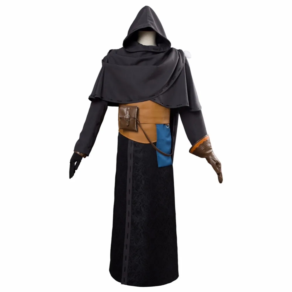 

Identity V Cosplay Prophet Eli Clark Costume Robe Black Uniform Men Women Adult Halloween Carnival Costume Custom