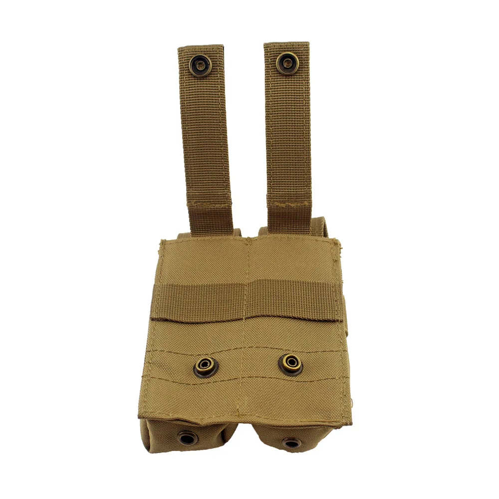 Регулируемый Molle двойной фонарик кобура спортивный светодиодный Нож с фонариком инструмент OC спрей двойной держатель оболочка пистолет двойной Mag мешок