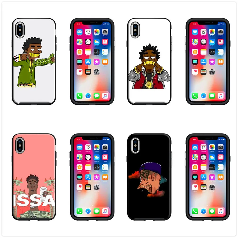 Черный чехол Kodak для iPhone X XS MAX XR 5s 6 s 7 8 8plus Samsung s8 s9plus S6 S7 Edge черный мягкий