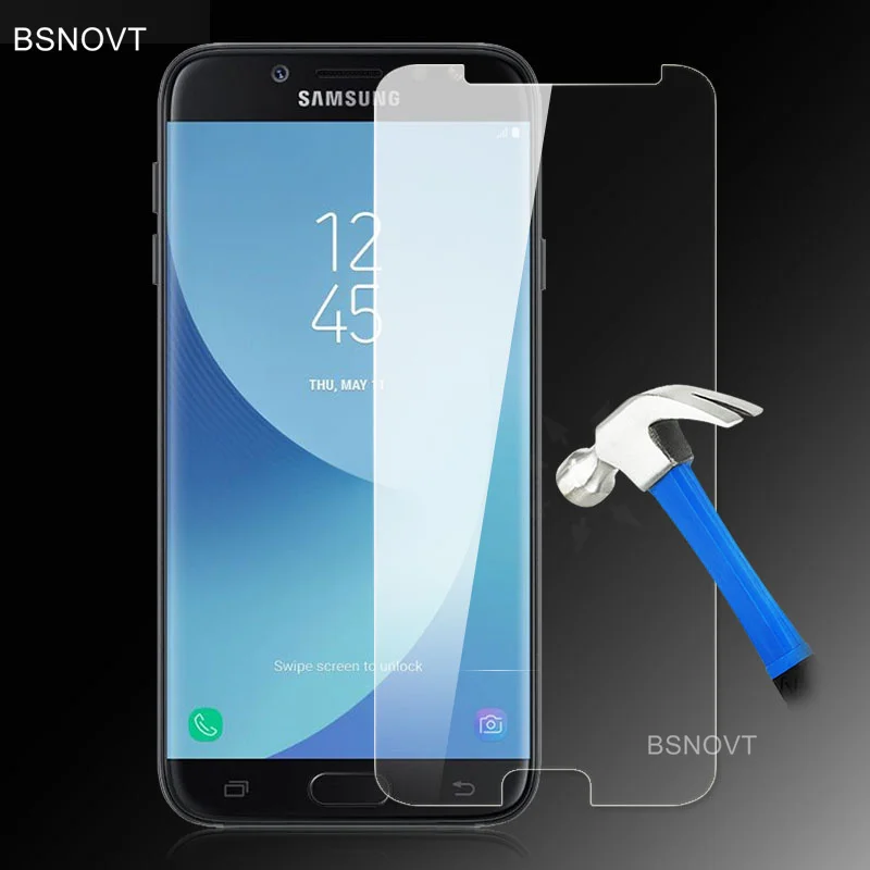 Protector de pantalla de tel&eacute;fono Samsung Galaxy J5 2017, vidrio templado para Samsung J5 2017, versi&oacute;n europea, 2 uds.-0