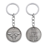 1 pcs dual using the last of us keychain cool men game firefly famous game keychains key ring cool car key holder drop shipping