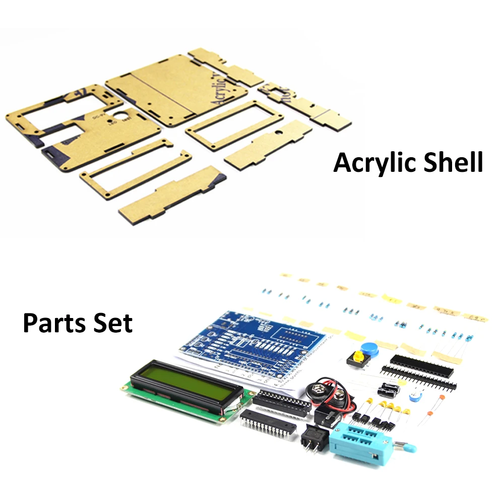 Многофункциональный тестер транзисторов DIY комплект резистор конденсатор Триод