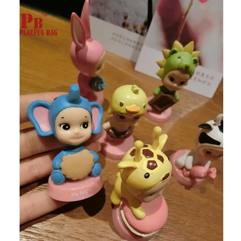 Pb игривый сумка ангела Купидона младенца украшение автомобиля серии Макарон