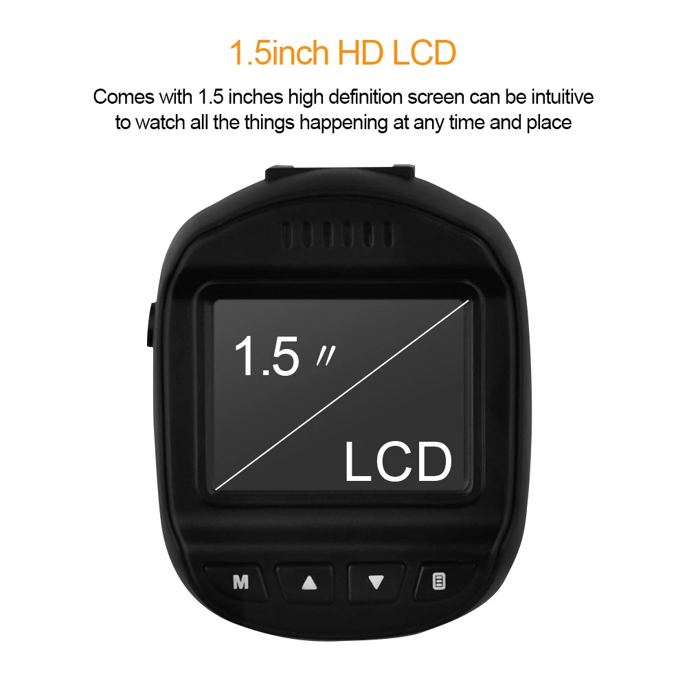 Wetowe S1 мини видеорегистратор 1080 P g-сенсор автомобильная камера с широкоугольным