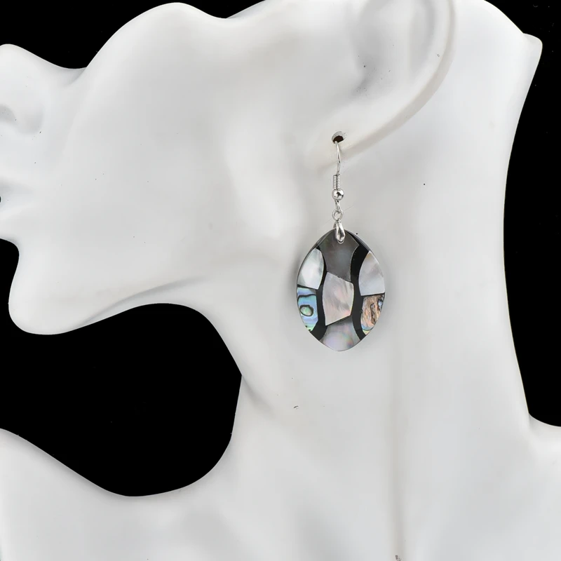 Женские серьги в этническом стиле CHICVIE из натурального камня виде морской