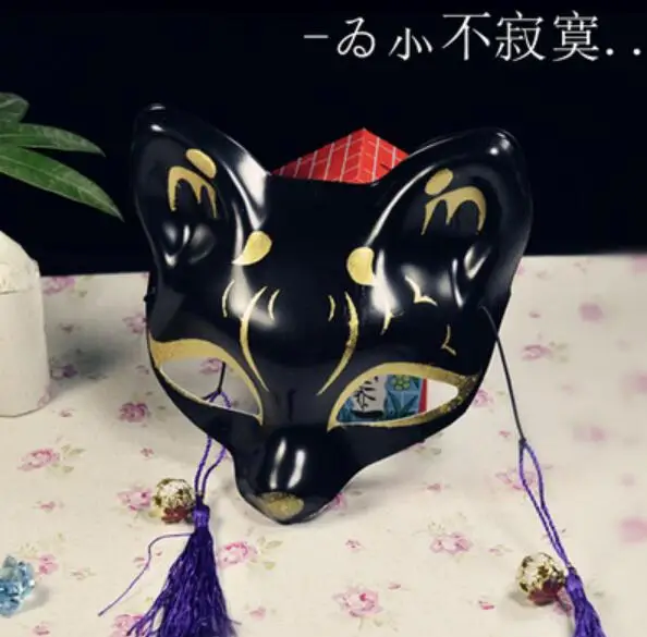 Косплей Аниме Нацумэ Yuujinchou cos Nyanko-sensei Хэллоуин вечерние Onmyoji лиса маска японские аксессуары мультфильм кошка маска