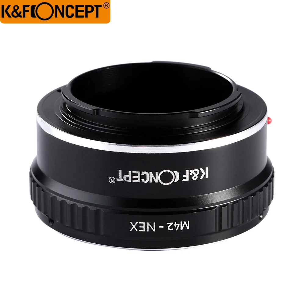 K& F M42-NEX кольцо-адаптер для объектива камеры M42 с винтовым креплением для sony NEX E Mount camera NEX3 NEX5 NEX5N NEX7 NEX-5R