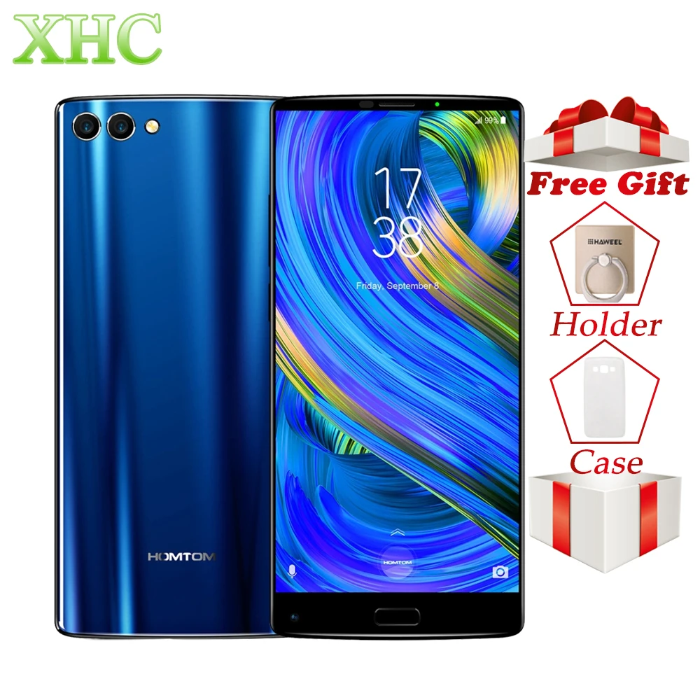 HOMTOM S9 плюс 5 99 &quotсмартфонов mtk6750t восемь ядер 4 ГБ + 64 телефонов 4050 мАч 13MP 16MP камеры