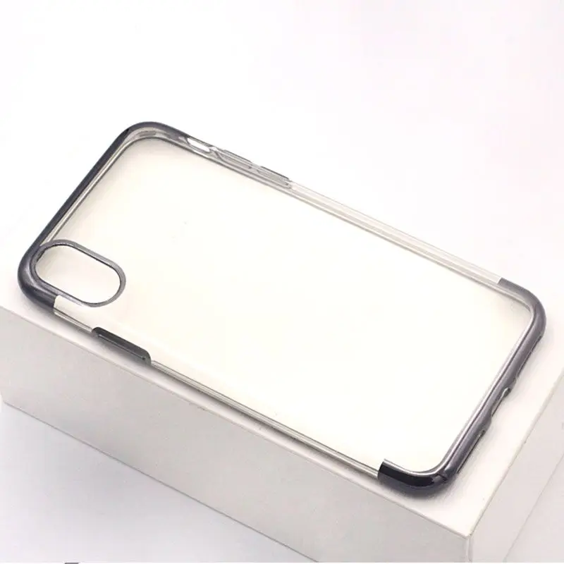 Модная чехол для iPhone 5S 6S 5 плюс мягкая TPU прозрачный Coque 6 7 Plus 8 x защиты Fundas Капа |