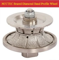 75mm30mm diamond brazed hand profile shaping wheel nbw v7530 free ship 5 pcs per package router bit full bullnose 30mm v30