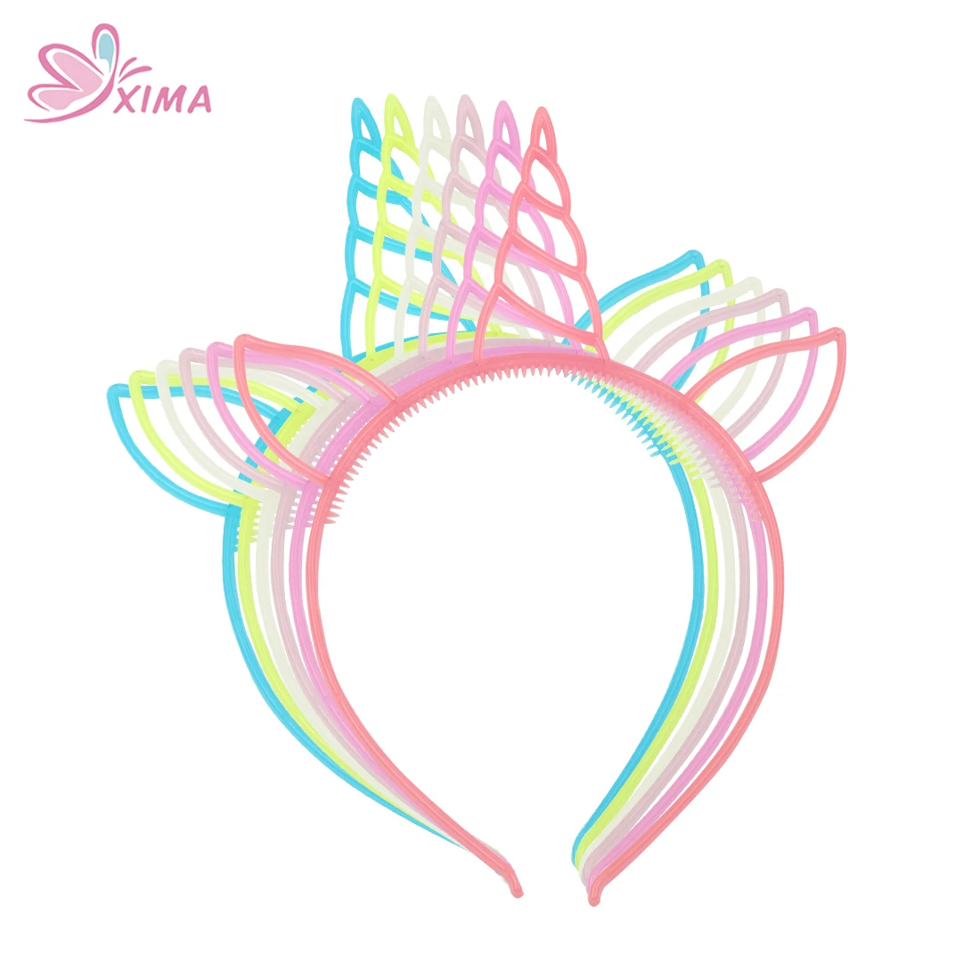 XIMA, 10 шт./лот, 2,3 дюймов, заколка для волос для девочек, блестящие банты для волос, бабочки из ПВХ, заколки для волос, Детские аксессуары для волос