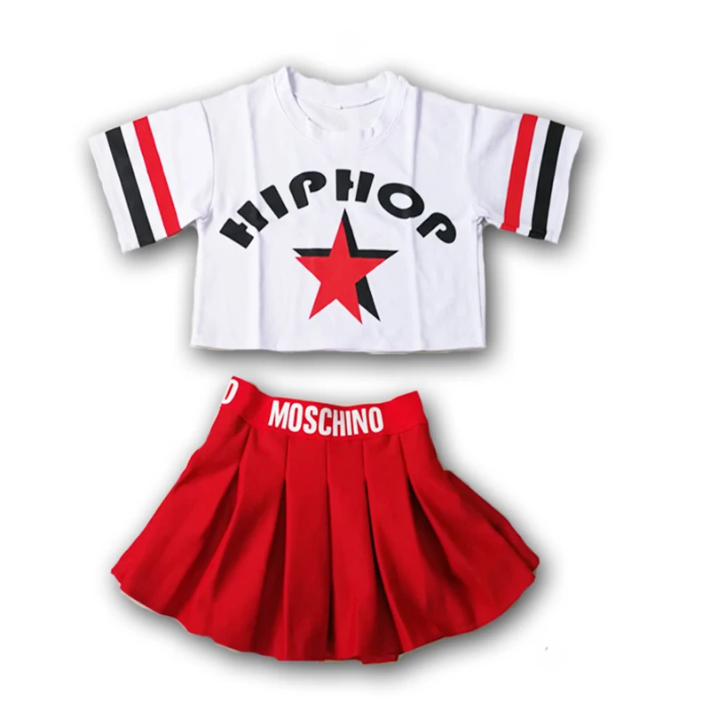 Детский костюм для выступлений в стиле джаз повседневная одежда сцены хип хоп