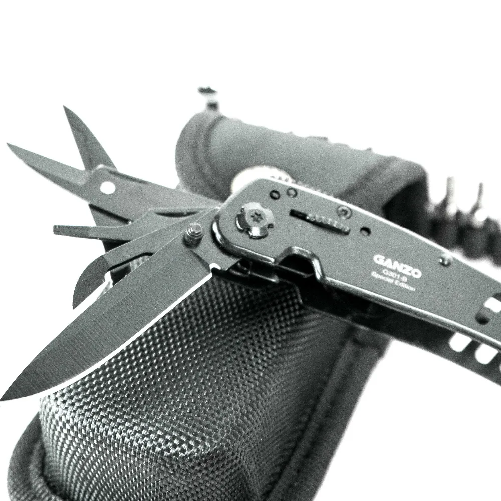 Ganzo G301B многофункциональные плоскогубцы для повседневного использования, многофункциональные инструменты, карманные плоскогубцы, портативные, для выживания на открытом воздухе, складные, для кемпинга, складные ножи, инструменты