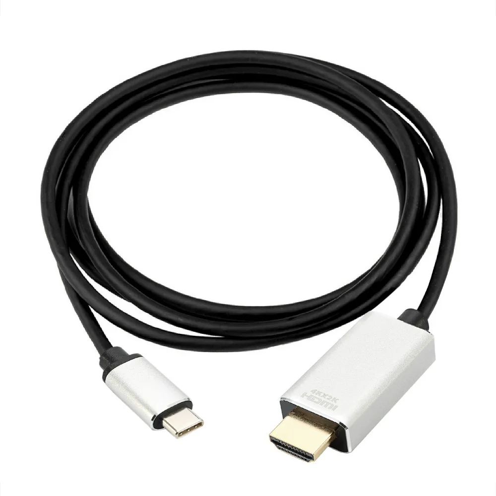 Новый USB 3 1 C Type Thunderbolt на полный HDMI 4K 60HZ Кабель адаптер для Macbook 2016 Google Chromebook Pixel 2017