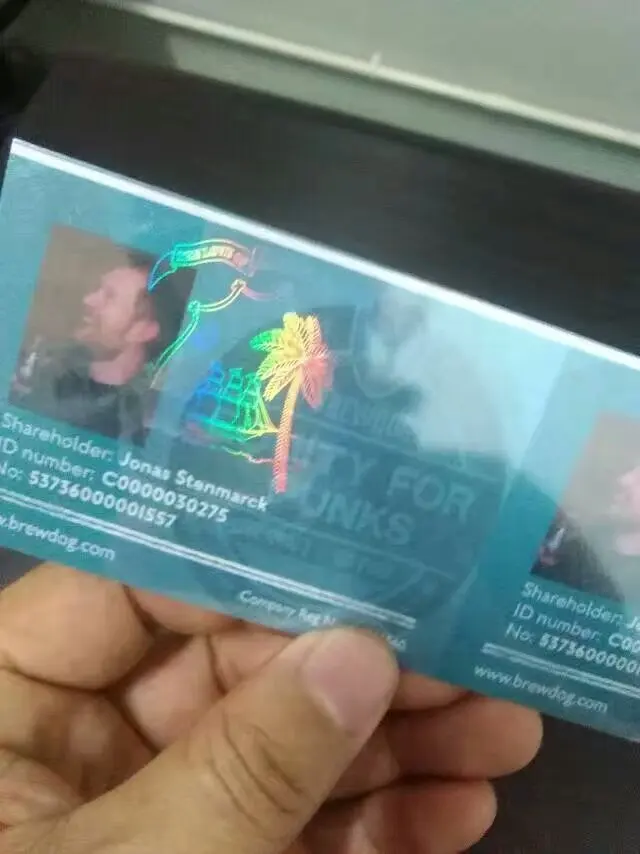 Голограмма для деловых карт и смарт из ПВХ|card business|card cardcard hologram |