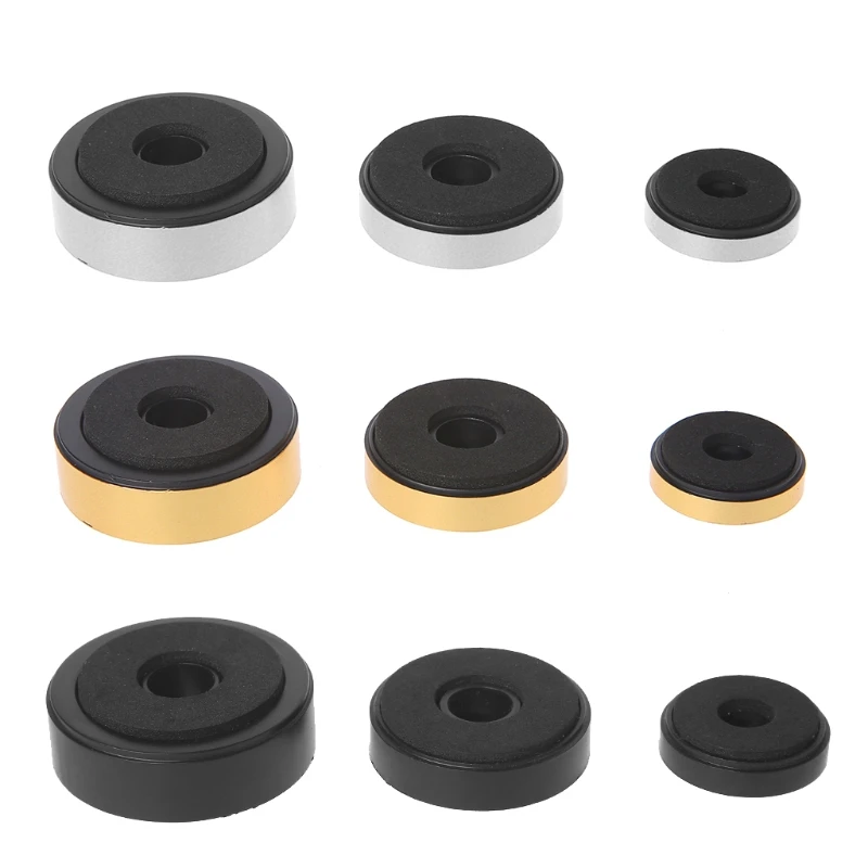 

New 12Pcs Shock Absorption Damping For Audio Stereo Speakers Amplifier Feet Pad