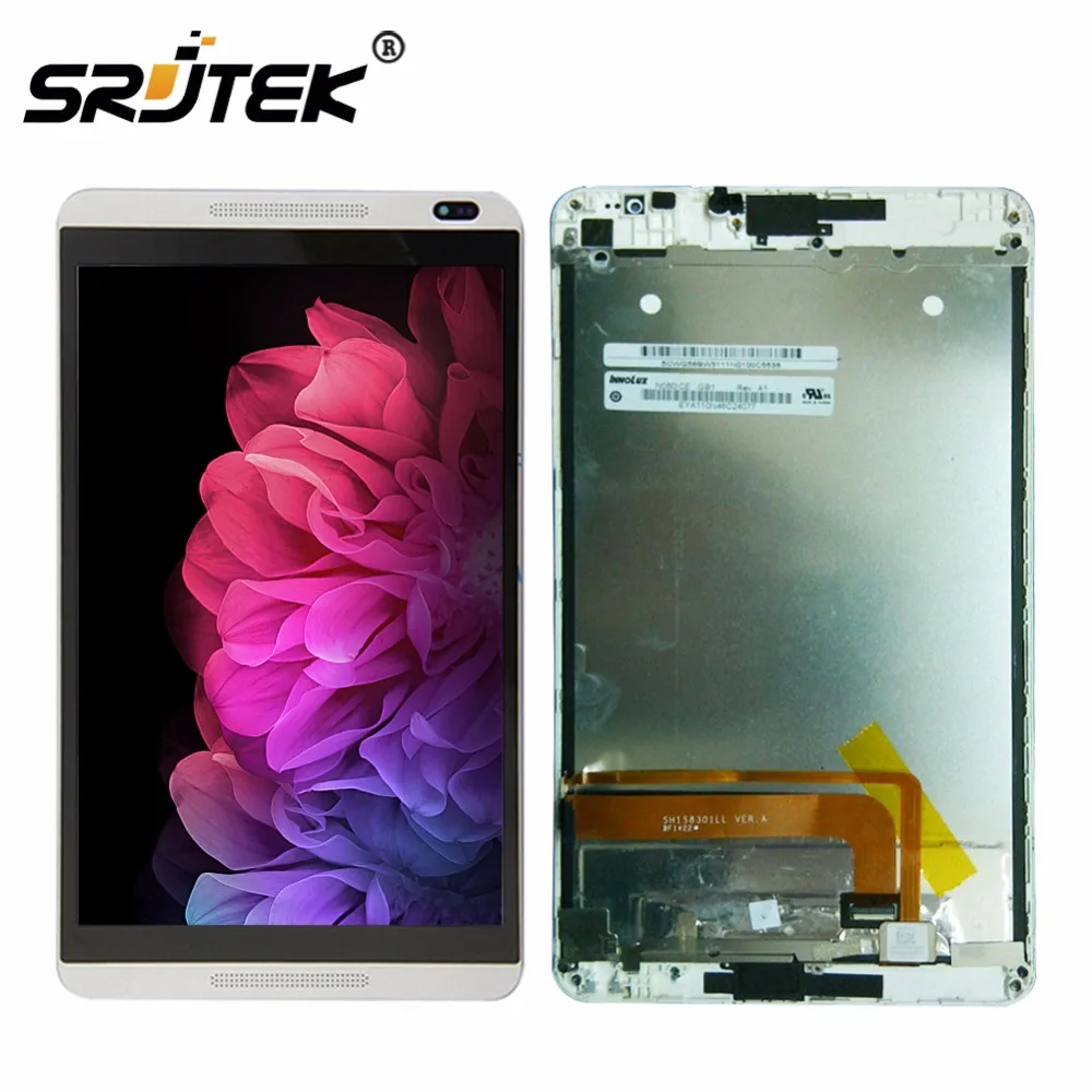Srjtek для huawei Mediapad M1 8 0 S8 306L 301L 301U Сенсорный экран ЖК дисплей Дисплей матрица