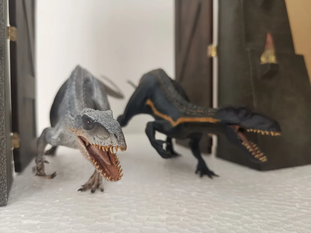Nanmu 1:35 Bereserker Raptor Velociraptor Фигурка Статуя животное Юрского периода Динозавр Модель