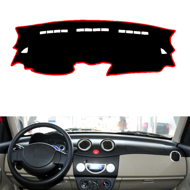 

Чехлы для приборной панели автомобиля для lifan 320 2009 2010 2011 2012 правый и левый руль