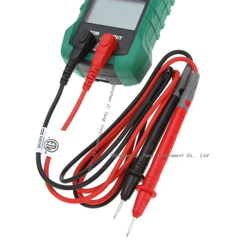 MASTECH MS2115B 6000 отсчетов цифровой AC/DC зажим метеос NCV True RMS Напряжение тестер