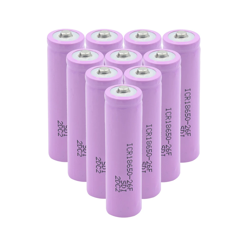 18650 аккумулятор 3,7 V 2600mAh литий высокий ток перезаряжаемый аккумулятор для электронных сигарет для фонариков