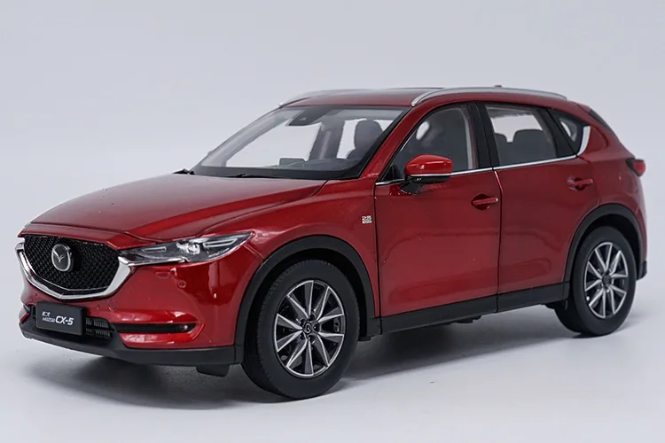 

1:18 Diecast Model for Mazda CX-5 2018 Red SUV Alloy Toy Car Miniature Collection Gift CX5 CX 5