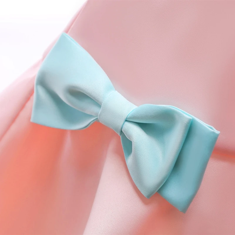 

Girls Dress 2018 Embroidery Flower Summer Children Party Dresses For Girls Cute Prom Gown Kids Clothes