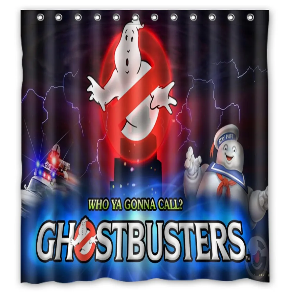 66x72 Ghostbusters занавеска для душа 72x72 дюймовый Дракон шар Z отбеливатель Сказочный
