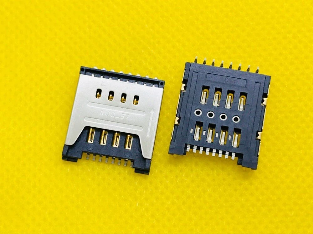 Micro Dual SIM + TF/SD карта 3 в 1 разъем 8pin для смартфонов PCB плата Ремонтный аксессуар патч