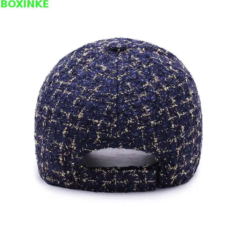 Горячая Распродажа, шапка для взрослых Gorra Gorras Dad, Детская Зимняя кепка, бейсбол, маленький ароматный ветер, корейский стиль, молодежная Кепка с уткой