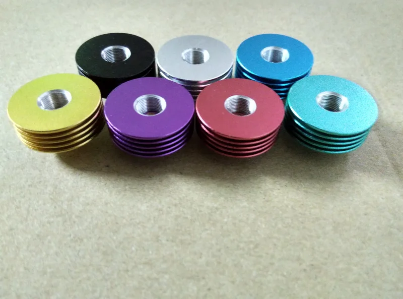 Leiqidudu Newest 22mm aluminium 510 thread heat sink for e cig cigarette atomizer RDA Rta RBA sinks|510 sink|heat 510510 |